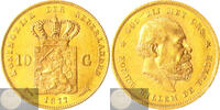 Nederland 10 gulden Willem III (1) -