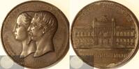 France Historical Medal Exposition Universelle de Paris - Palais de l'Industrie by Caqué & J. Wiener. -