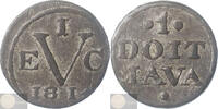 Nederlands-Indië - VOC 1 duit some original lustre -