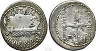 Römische Republik Denar MARK ANTONY. Denarius (32-31 BC). Patrae(?). Legionary issue. -
