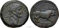 Römisches Kaiserreich Ae Obol EGYPT. Alexandria. Claudius (41-54). Ae Obol. Dated RY 2 (41/2). -