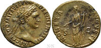As  Römisches Kaiserreich DOMITIAN (81-96). As. Rome. Fast vorzüglich; Tiberpatina