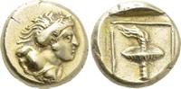1/6 Stater 377-326 M.Ö. Griechen LESBOS.  Midilli.  EL Hekte (Yaklaşık 377-32 ... 1500,00 EUR + 15,00 EUR kargo