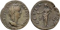 Römisches Kaiserreich As DIVA FAUSTINA I (Died 140/1). As. Rome. Struck under Antoninus Pius. -