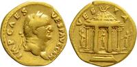 Römisches Kaiserreich Aureus VESPASIAN (69-79). GOLD Aureus. Rome. -