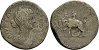 Römisches Kaiserreich Sesterz DIVA FAUSTINA II (Died 175/6). Sestertius. Rome. -