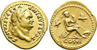 Römisches Kaiserreich Aureus TITUS (Caesar, 69-79). GOLD Aureus. Rome. -