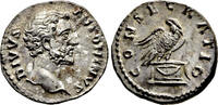 Römisches Kaiserreich Denar DIVUS ANTONINUS PIUS (Died 161). Denarius. Rome. Struck under Marcus Aurelius. -