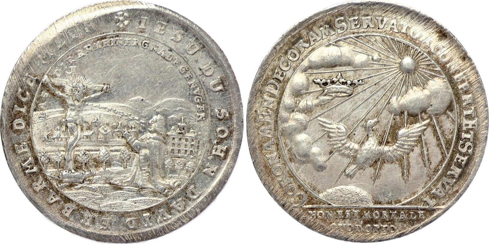 German States Pattern Ducat n.d. (1745) Duchy of Saxe-Coburg-Saalfeld ...