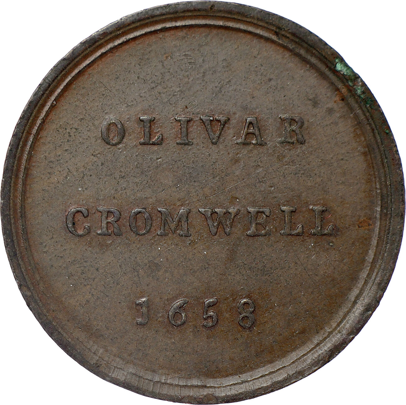 GREAT BRITAIN AE Medal dated 1658 (issued 1773) “Sentimental