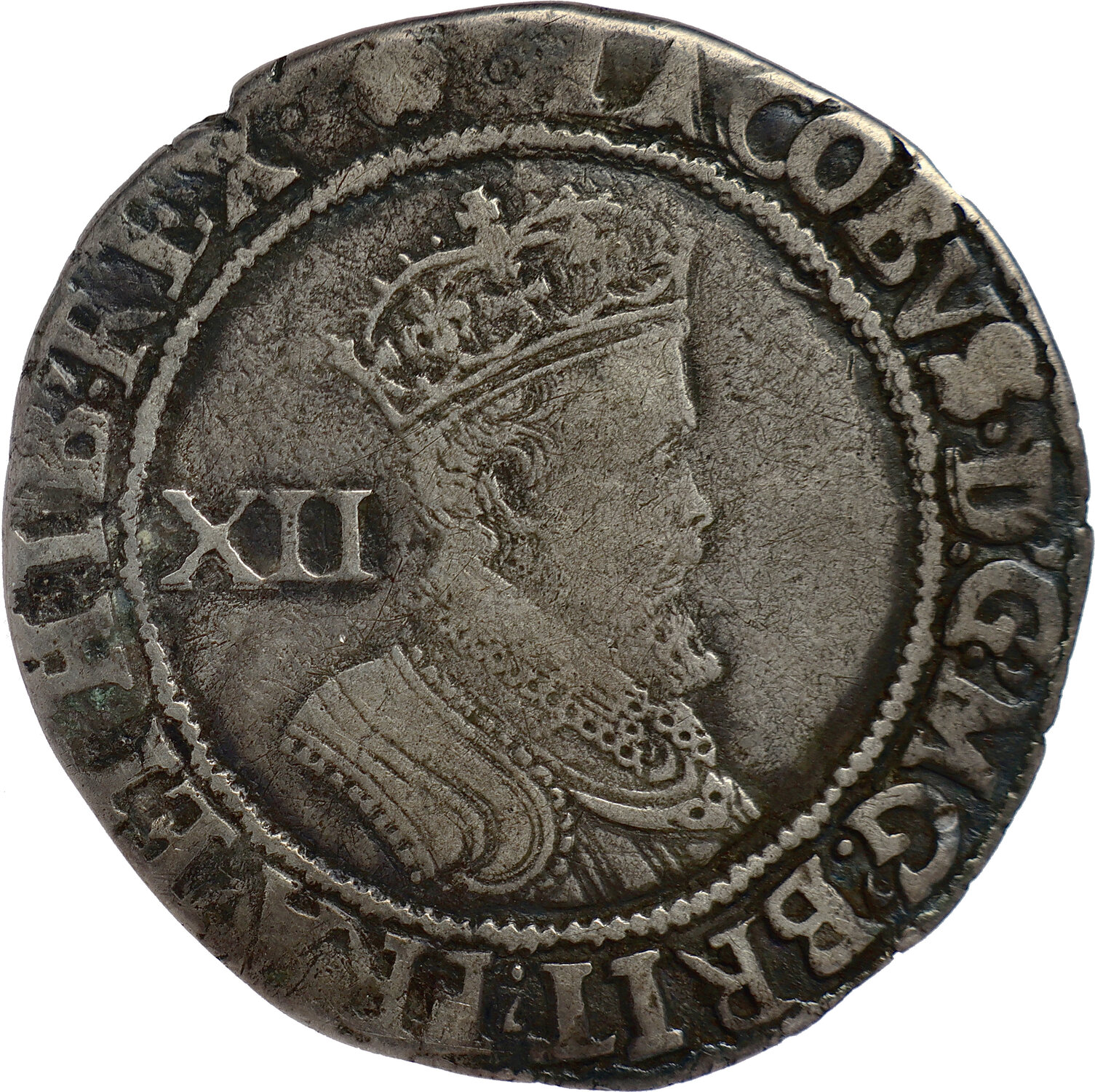 ENGLAND Shilling n.d. (1605-1606) House of Stuart - James I - Tower ...