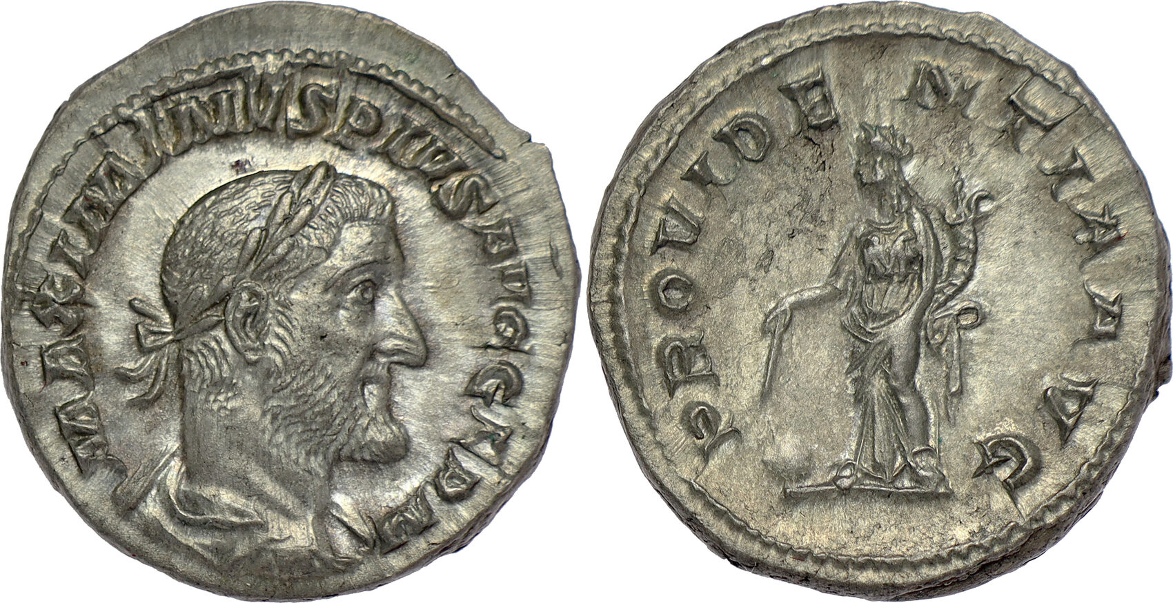 ROMAN EMPIRE AR Denarius 236-238 A.D. Crisis of the Third