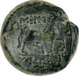 KINGDOM OF MACEDON AE 16-17 c. 187-168 BC Philip V and Perseus - Amphipolis Mint VF, dark green patina, beautiful portrait
