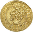 GERMAN STATES Goldgulden n.d. (1418-1429) Free City of Frankfurt - Sigismund of Luxembourg, as King VF/GVF