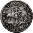PAPAL STATES Testone 1703 (ANNO III) Clemens XI AEF