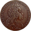 HABSBURG NETHERLANDS CU Jeton n.d. (c. 1718) County of Flanders - Charles VI GEF
