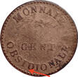 BELGIAN / FRENCH STATES 5 Centimes 1814 Siege of Antwerp / Beleg van Antwerpen - Napoleon I VF
