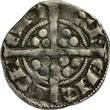 FEUDAL LOW COUNTRIES AR Sterling / Esterlin n.d. (c. 1297) County of Hainaut - John II of Avesnes AVF
