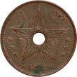 CONGO FREE STATE 1 Centime 1887 Leopold II AEF