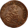 SPANISH NETHERLANDS Jeton or Rekenpenning 1681 Duchy of Brabant - Charles II GVF/AEF