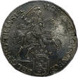 NETHERLANDS Ducaton/Zilveren Rijder 1733 Overijssel - Dutch Republic - ex shipwreck ’t Vliegend Hert GEF