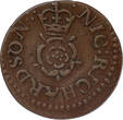 ENGLAND Farthing 1661 Tradesman’s token VF