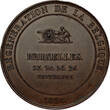 BELGIUM AE Medal 1830 Jean-Joseph Charlier 