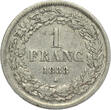 BELGIUM 1 Franc 1833 Leopold I GVF