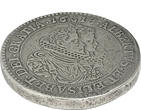 SOUTHERN NETHERLANDS Ducaton PIEDFORT 1618 Brabant - Albrecht & Isabella VF, sl. cleaned