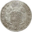 SOUTHERN NETHERLANDS Ducaton PIEDFORT 1618 Brabant - Albrecht & Isabella VF, sl. cleaned