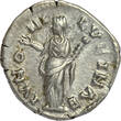 ROMAN EMPIRE AR Denarius 164-9 AD Lucilla GVF