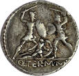 ROMAN REPUBLIC AR Denarius 103 BC Q. Minucius M.f. Thermus VF
