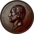 BELGIUM AE Medal 1859 Leopold I GEF