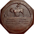 BELGIAN CONGO / BELGIUM AE Medal 1930 Albert I EF