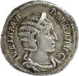 ROMAN EMPIRE AR Denarius 225-235 AD Julia Mamaea EF