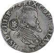 SPANISH NETHERLANDS 1/5 Philipsdaalder 1566 States in Revolt - with countermark for Holland GVF