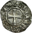 CRUSADER STATES BI Denier n.d. (1162-1201) Principality of Antioch - Bohemund III AVF