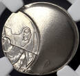BELGIUM 50 Francs 19-- (1987-1993) FR Boudewijn / Baudouin I - EXTREME MINT ERROR / MISSLAG NGC MINT ERROR MS 66