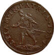 SPANISH NETHERLANDS Jeton or Rekenpenning 1584 Duchy of Brabant - Philip II VF