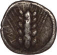 ANCIENT GREECE AR Triobol (1/6 Nomos or Stater) c. 470-440 BC Lucania - Metapontion VF