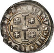 CRUSADER STATES AR Gros n.d. (1310-24) Lusignan Kingdom of Cyprus - Henry II, 2nd Reign GVF/AEF