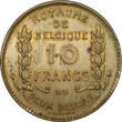 BELGIUM 10 Francs - Deux Belgas ESSAI / PATTERN 1930 FR Albert I AEF