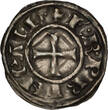 CRUSADER STATES BI Denier tournois n.d. (1285-1289) Principality of Achaea - Charles II of Anjou GVF