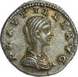 ROMAN EMPIRE AR Denarius 202-205 AD Plautilla, wife of Caracalla GEF