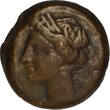 ANCIENT GREECE AE 25 c. 221-202 BC Carthage - Zeugitana GF/AVF