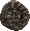CRUSADER STATES BI Denier tournois n.d. (1322-1333) Principality of Achaea - Jean de Gravina VF