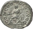 ROMAN EMPIRE AR Denarius 219-220 AD Julia Paula, first wife of Elagabalus GVF/AEF