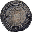 ENGLAND AR Shilling n.d. (1605-1606) James I VF