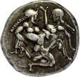 ANCIENT GREECE AR Stater c. 500-480 BC Islands off Thrace - Thasos - with provenance AEF