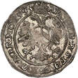KINGDOM OF BOHEMIA / HOLY ROMAN EMPIRE AR Weißgroschen 1595 Rudolph II VF